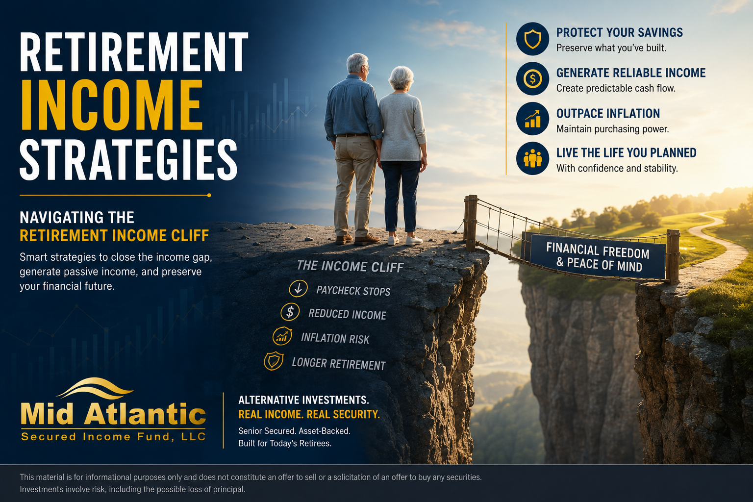 Handling the Retirement Income Cliff: Strategies for Creating Reliable Retirement Income